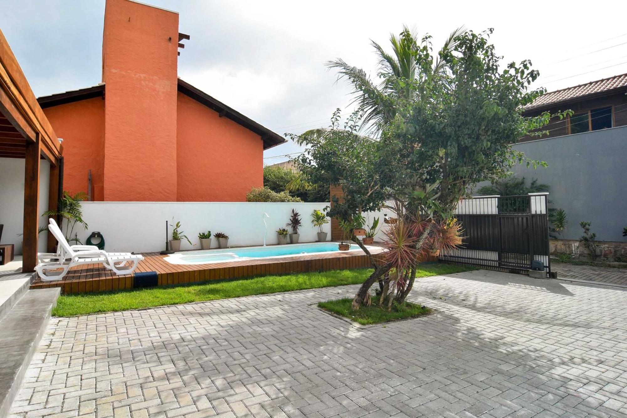 Casa C/ Piscina A 250M Da Lagoa Da Conceicao P2211 Florianopolis Exterior photo